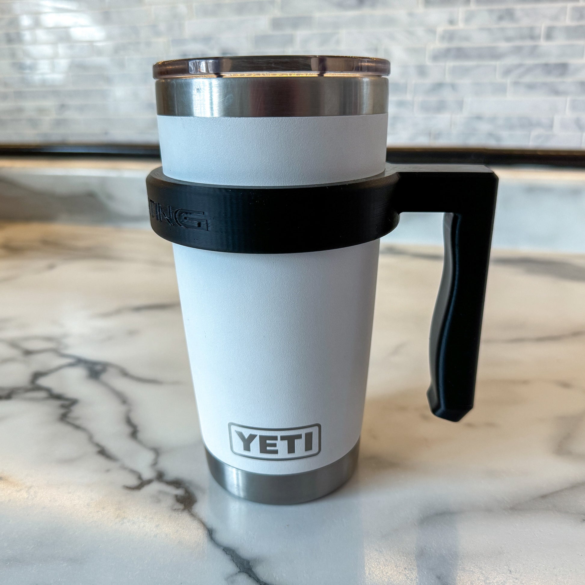 Personalized Yeti Tumbler Handle | Fits your 20oz Rambler | Grab your coffee and go!