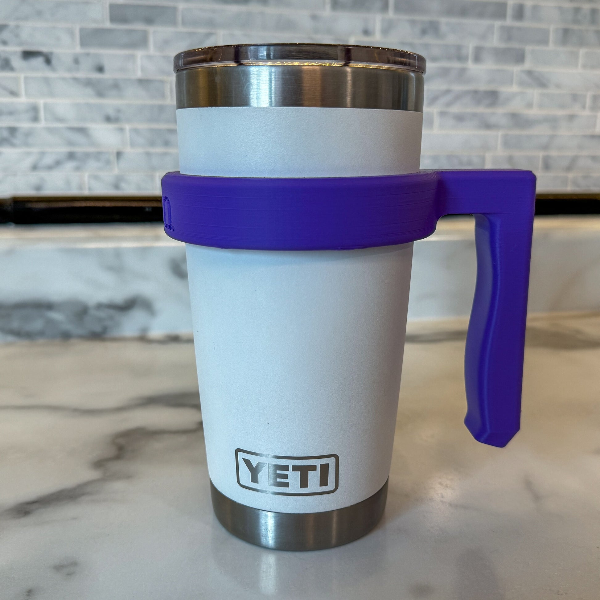 Personalized Yeti Tumbler Handle | Fits your 20oz Rambler | Grab your coffee and go!