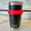 Personalized Yeti Tumbler Handle | Fits your 20oz Rambler | Grab your coffee and go!