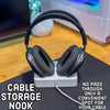 AirPods Max Desk Holder (Deep Sleep Capable & Charging Cable Storage Nook)